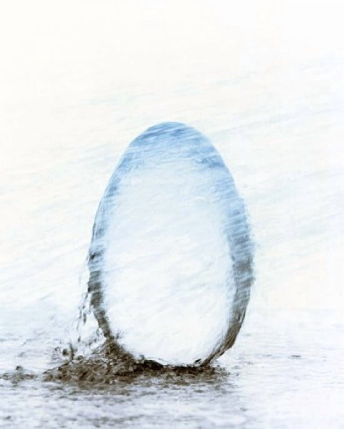 Crystal egg under water Canvas Art - Panoramic Images (20 x 24)