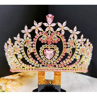 Gold Tiara Collection for Women and Girls for Special Occasions