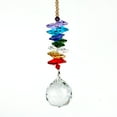 thumbnail image 1 of Crystal pendant European-style geometric home lighting Meteor planet pendant chain crystal crafts, 1 of 5
