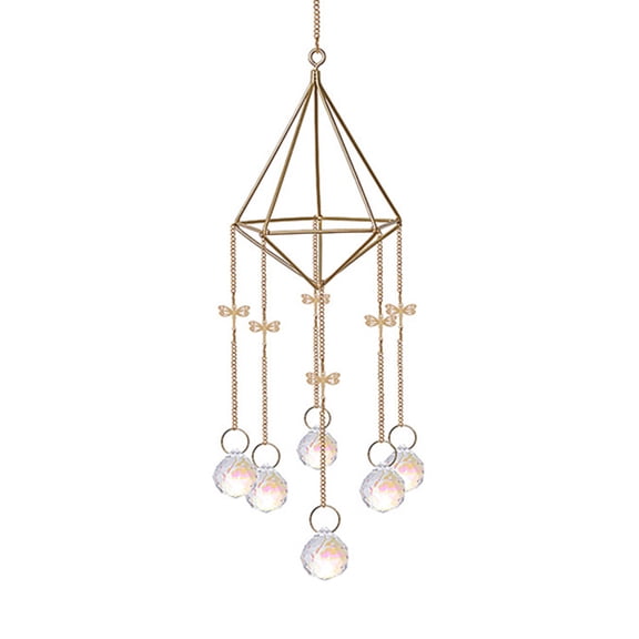 Crystal sun catcher, hanging crystal chandelier, prism decor home wedding plant car decor