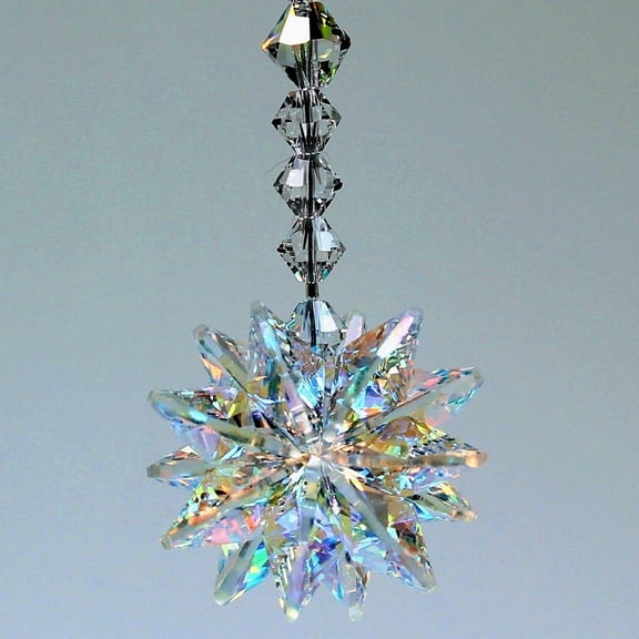 Crystal wind chime pendant