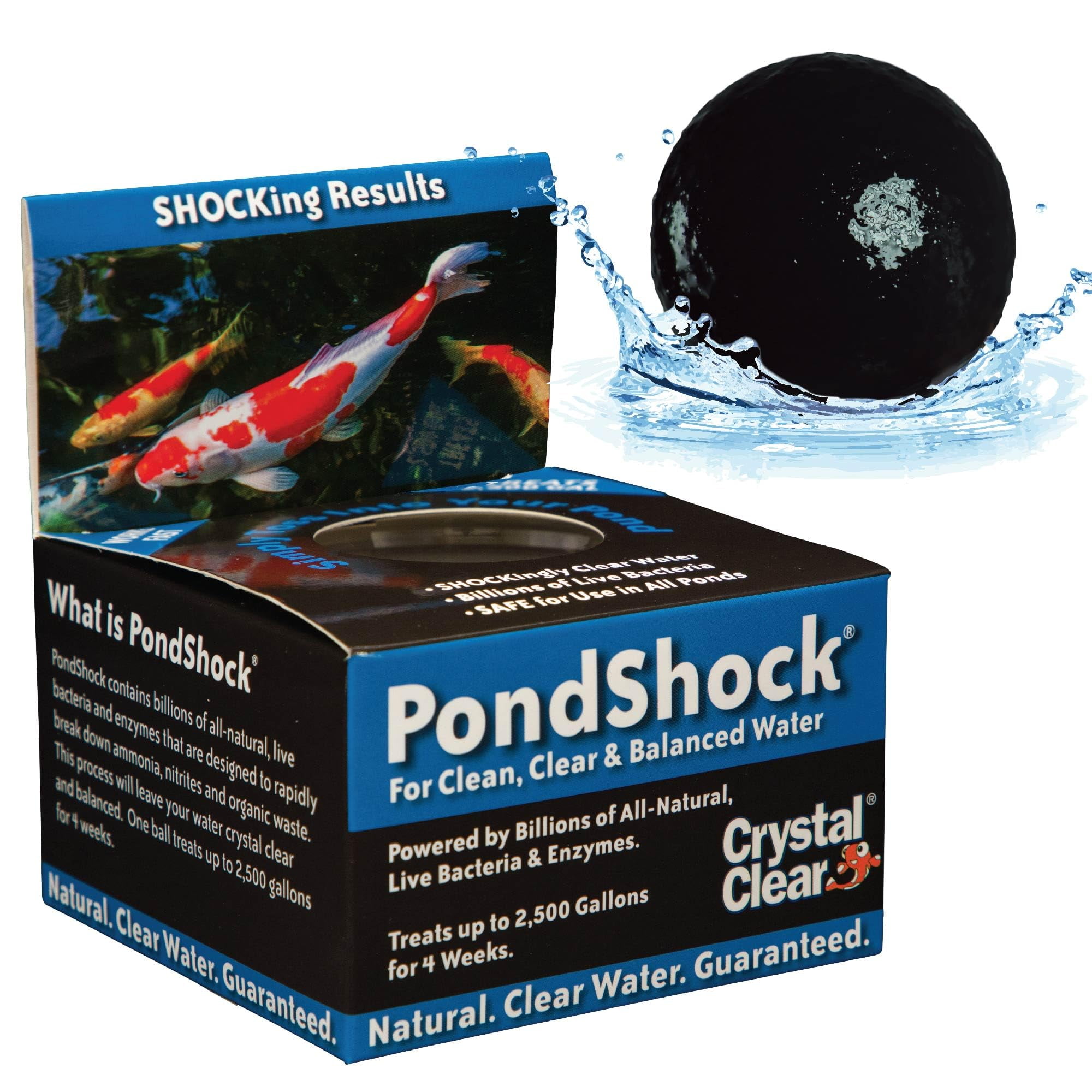 CrystalClear PondShock Gel Ball for Healthy Water