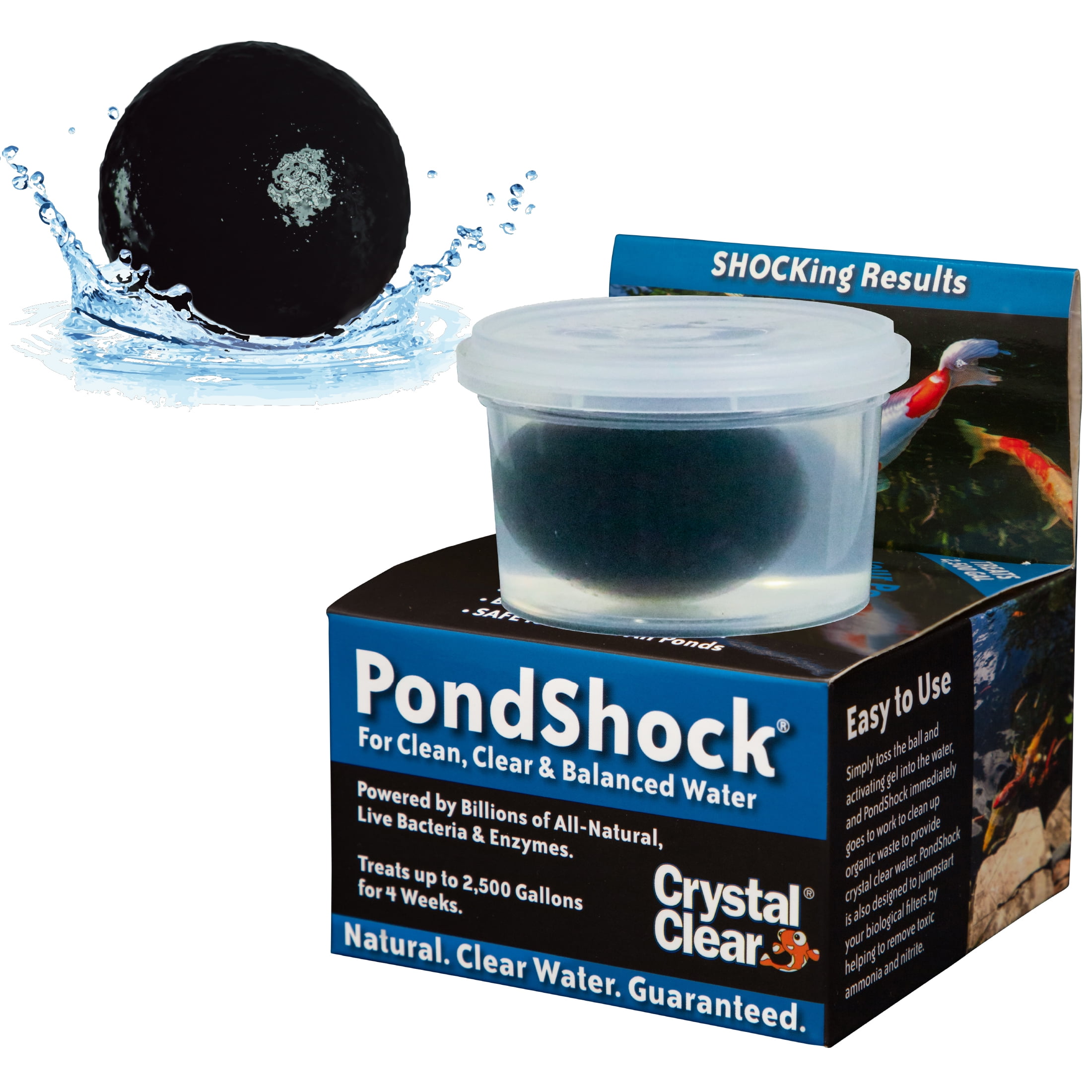 CrystalClear PondShock Gel Ball for Healthy Water