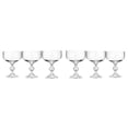 thumbnail image 1 of Crystalex 40149-200 6.75 oz 200ml Claudia Coup Glasses, Set of 6, Cristallin Glass, Drinkware, 1 of 4