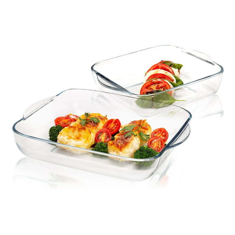 Glass Baking Dish For Oven Square Baking Pan Glass Brownies - Temu