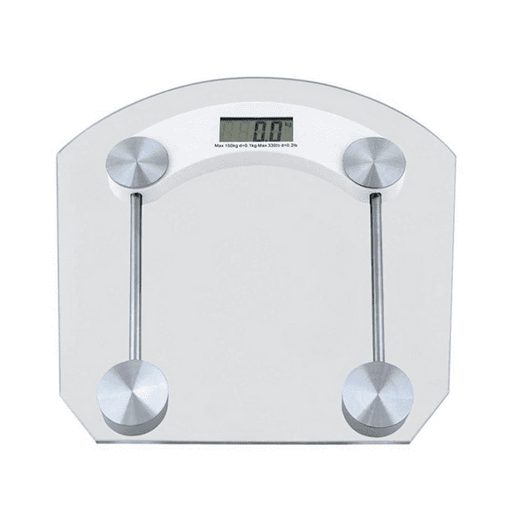Crystaline 400lb 180KG Bathroom Digital Electronic Temper Glass Weighing Body Weight Scale Health