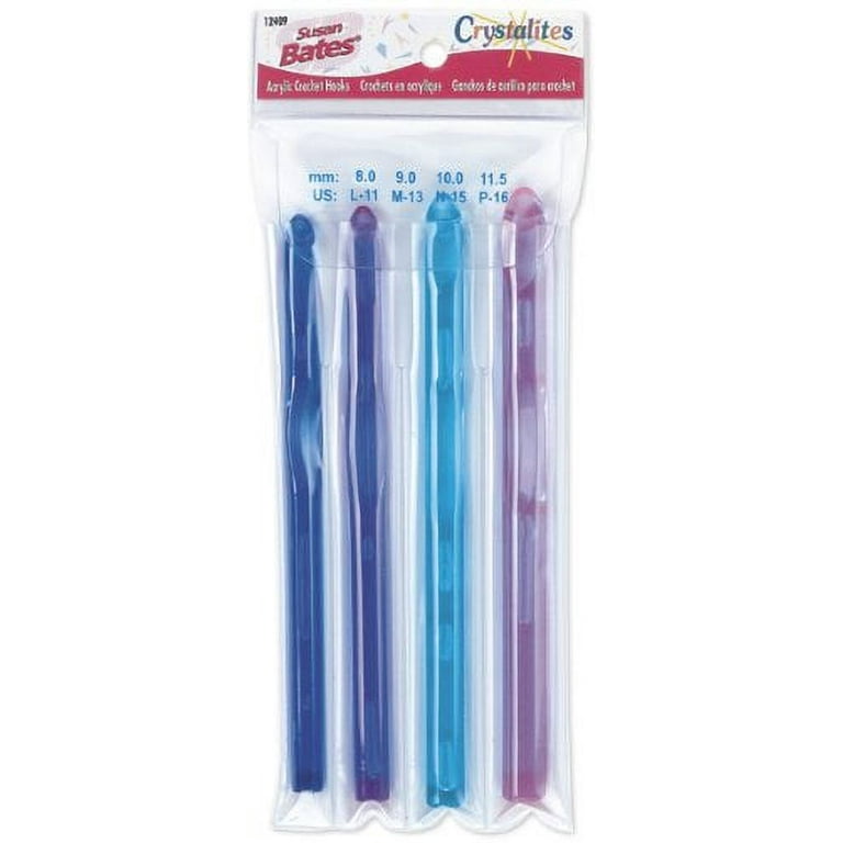 Crystalites 12409 Acrylic Crochet Hook Gift Set