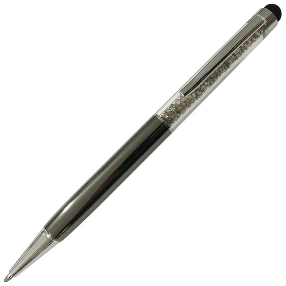 Crystalline Stylus Ball Point Pen - Gunmetal