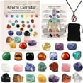 Crystals Advent Calendar 2024,24pc Advent Calendar Crystals Adult24
