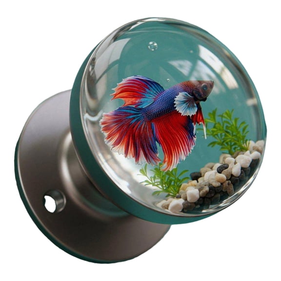 Crystals Clear Flower Door Handle Retro Artistics Round Knob Unique Bedroom Decoration With Nature Home Improvement