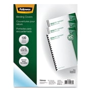 Crystals Clear PVC Binding Covers - Letter, 100 pack