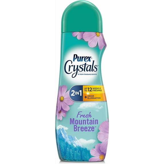 Crystals In-Wash Fragrance and Scent Booster, Fresh Mountain Breeze, 21 Ounce