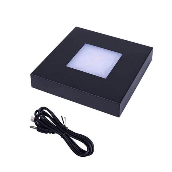 Crystals Lamp Base Featuring Touch LED Adjustable Light for Ambiances