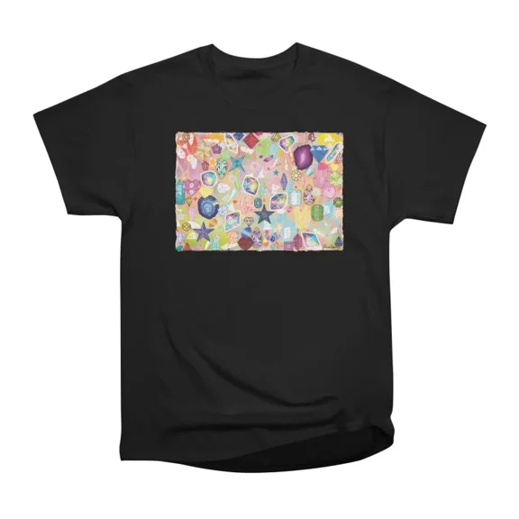Crystals and Gems Scrapbook T-Shirt Tee Gift For Him Merch For Her Apparel For Friend
