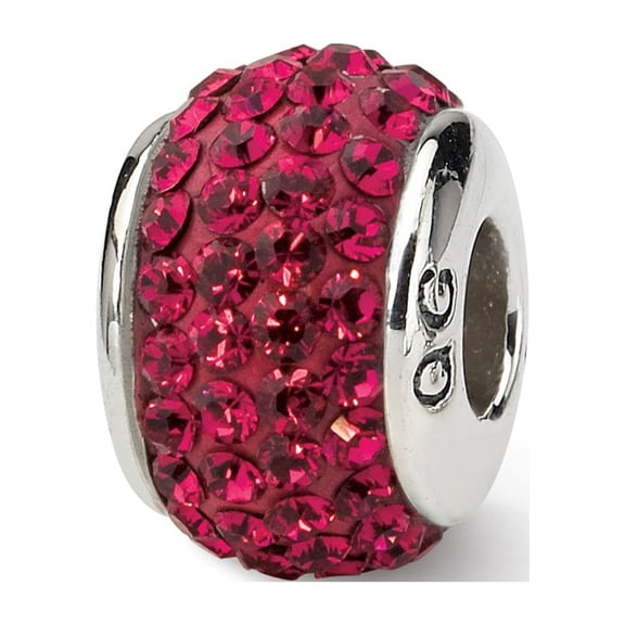 Crystals from Swarovski July Stone Charm Sterling Silver Reflection Beads