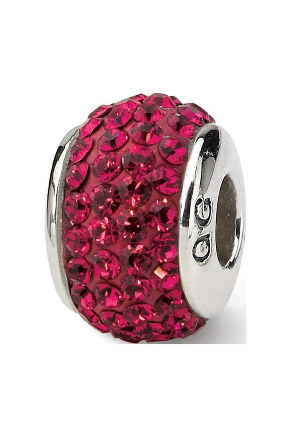 Crystals from Swarovski July Stone Charm Sterling Silver Reflection Beads