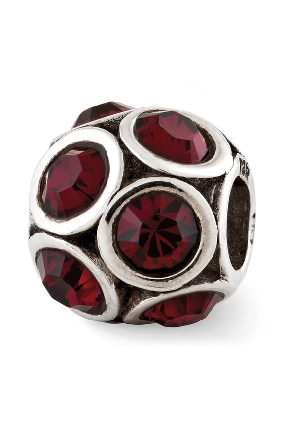 Crystals from Swarovski June Stone Charm Sterling Silver Adult Reflection Beads