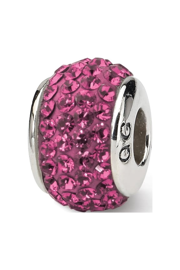 Crystals from Swarovski October Stone Charm Sterling Silver Reflection Beads