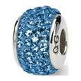 thumbnail image 1 of Crystals from Swarovski Sep Birthstone Charm Sterling Silver Reflection Beads, 1 of 5