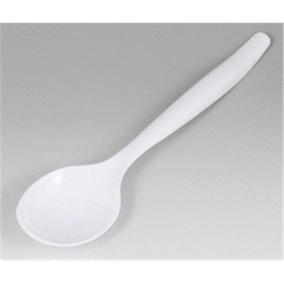 Crystalware 65000 10 in. Serving Spoon - White