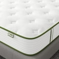 thumbnail image 1 of Crystli 12" Hybrid Full Mattress Memory Foam Mattress with Wrapped Innersprings Medium Firm Bed-in-a-Box CertiPUR-US Certified Full Mattresses, 1 of 7