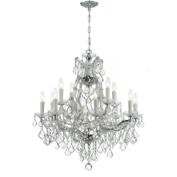 Crystorama Lighting - 13 Light Chandelier - Chandelier - Maria Theresa - Twelve