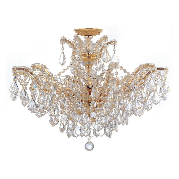 Crystorama Lighting - Six Light Ceiling Mount - Ceiling Mount - Maria Theresa -