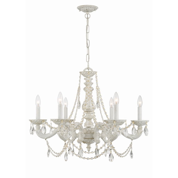 Crystorama Lighting - Six Light Chandelier - Chandelier - Paris Market - Six
