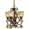 thumbnail image 1 of Crystorama Lighting - Four Light Mini Chandelier - Mini Chandelier - Norwalk -, 1 of 2