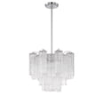 thumbnail image 1 of Crystorama Addis 4 Light Polished Chrome Chandelier - 17.75"W x 13.75"H x 17.75"D, 1 of 11