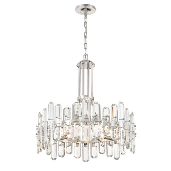 Crystorama Lighting - Eight Light Chandelier - Chandelier - Bolton - Six Light