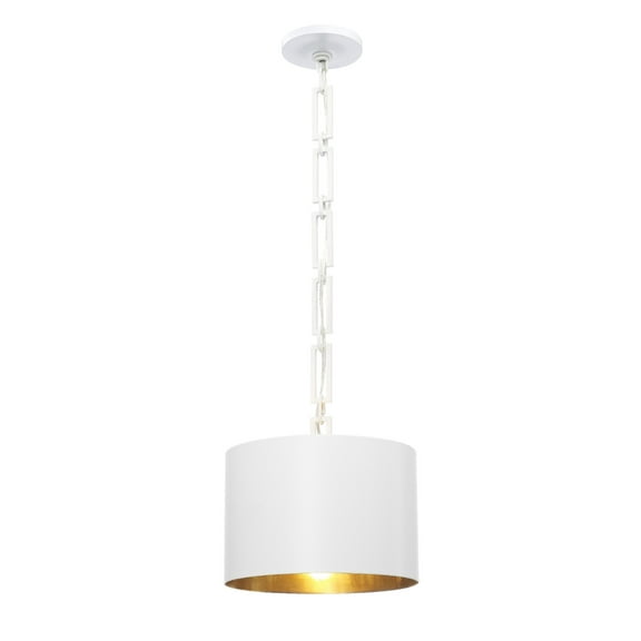 8683-MT-GA-Crystorama Lighting-Alston - One Light Mini Pendant in Traditional and Contemporary Style - 12 Inches Wide by 10 Inches High-Matte