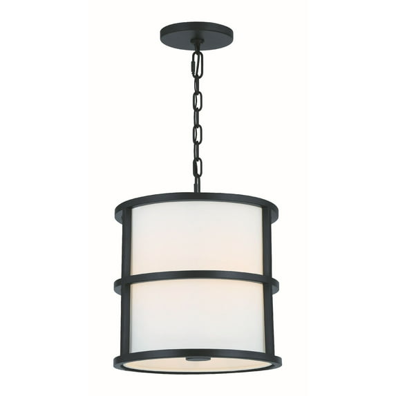 Crystorama Lighting - Pendant - Hulton - 3 Light Pendant In Classic Style - 13