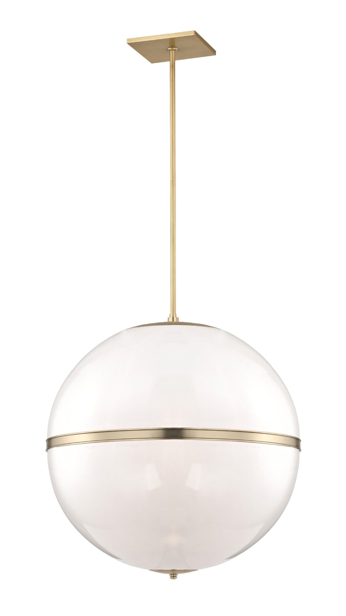 Crystorama Brian Patrick Flynn for  Truax 4 Light Aged Brass Chandelier - 30'' W x 38'' H