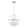 thumbnail image 1 of Crystorama Brian Patrick Flynn for  Truax 4 Light Aged Brass Chandelier - 30'' W x 38'' H, 1 of 5