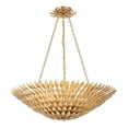 thumbnail image 1 of Eight Light Large Chandelier In Traditional And Contemporary Style 30 Inches Wide By 12 Inches High-Antique Gold Finish Crystorama Lighting 519-Ga, 1 of 10