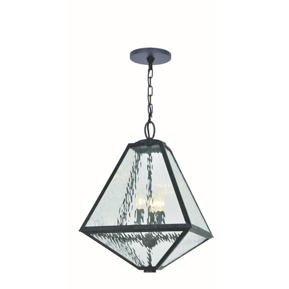 Crystorama Glacier GLA-9705-WT-BC Outdoor Hanging Lantern