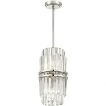 Crystorama Hayes 4 Light Polished Nickel Pendant