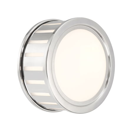 Crystorama Kendal 2 Light Polished Nickel Sconce