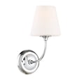 thumbnail image 1 of 2441-OP-CH Crystorama Lighting Sylvan - 1 Light Wall Mount-Polished Chrome Finish, 1 of 9
