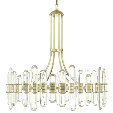 Twelve Light Chandelier In Traditional And Contemporary Style 31 Inches Wide By 28.25 Inches High-Aged Brass Finish Crystorama Lighting Bol-8889-Ag