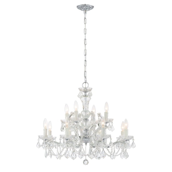 Crystorama Lighting - 12 Light Chandelier - Chandelier - Maria Theresa - Twelve