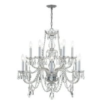 Crystorama Lighting - 12 Light Chandelier - Chandelier - Crystal - Twelve Light