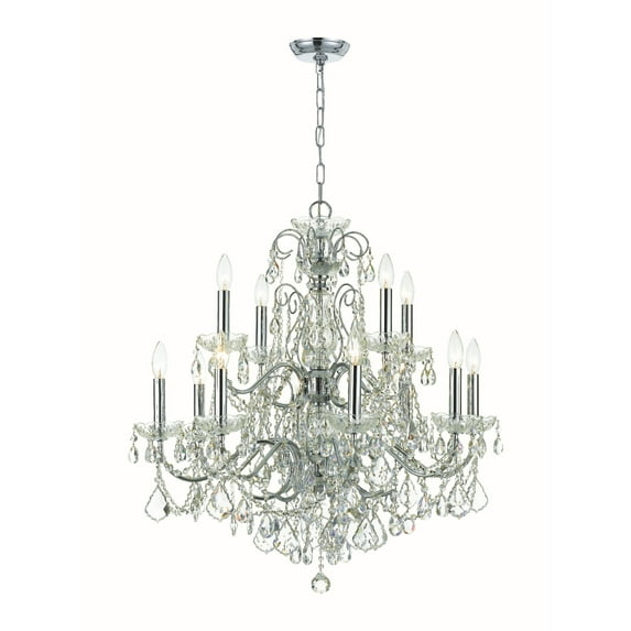 Crystorama Lighting - 12 Light Chandelier - Chandelier - Imperial - Twelve Light