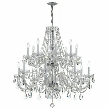 Crystorama Lighting - 16 Light Chandelier - Chandelier - Crystal - Eight Light