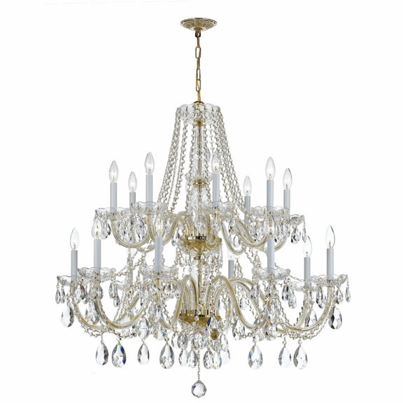 Crystorama Lighting - 16 Light Chandelier - Chandelier - Crystal - Eight Light