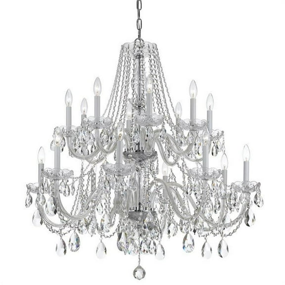 Crystorama Lighting - 16 Light Chandelier - Chandelier - Crystal - Eight Light