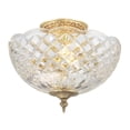 thumbnail image 1 of Crystorama Lighting - 2 Light Flush Mount In Traditional Style-8 Inches Tall and, 1 of 8