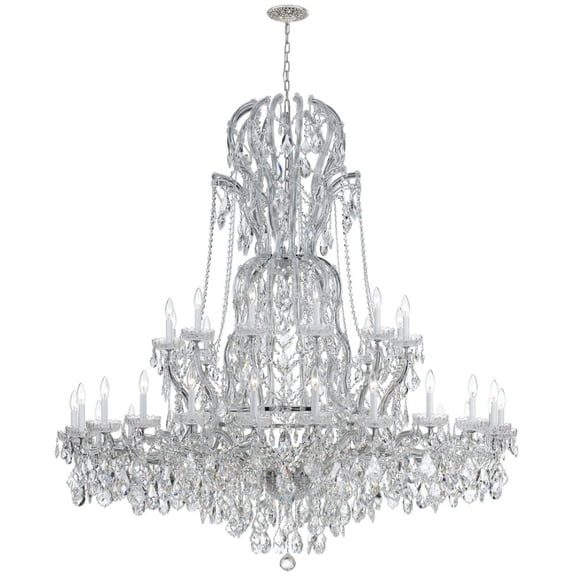 Crystorama Lighting - 37 Light Chandelier - Chandelier - Maria Theresa - Three
