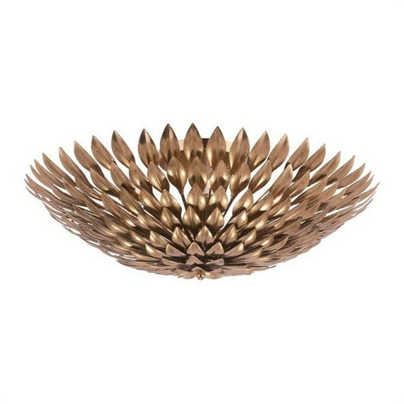 Six Light Wall Sconce-Antique Gold Finish Crystorama Lighting 507-Ga